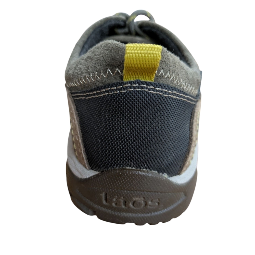 Taos Footwear Gray and Olive Athletic Shoes - Picture 5 of 13